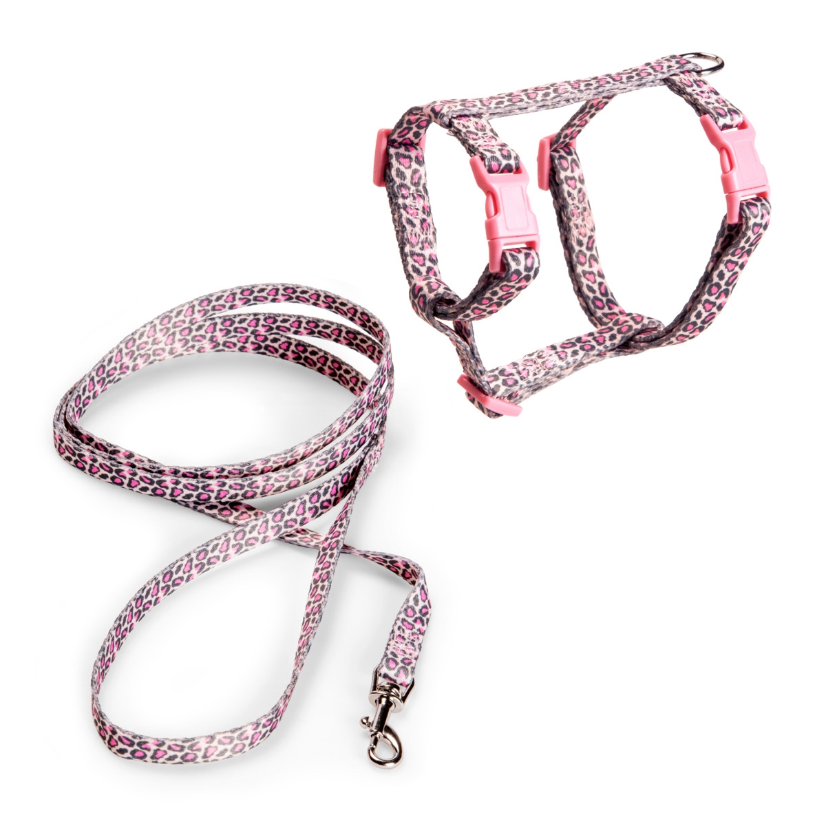 BASIC RAŠTUOTŲ PETNEŠŲ RINKINYS KATĖMS, S DYDIS, ROŽINIS* - 