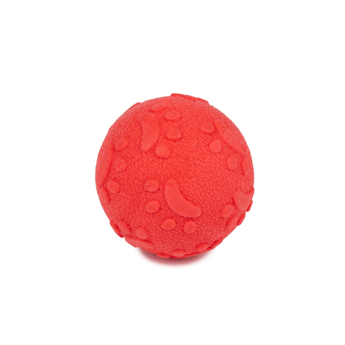 L&B PLŪDURIUOJANTIS ŽAISLAS ŠUNIMS KAMUOLYS, 6 CM, RAUDONAS - 