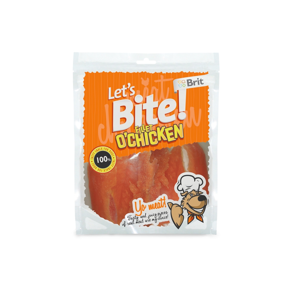 Brit Care Lets Bite fillet o chicken skanėstai šunims 80g - 
