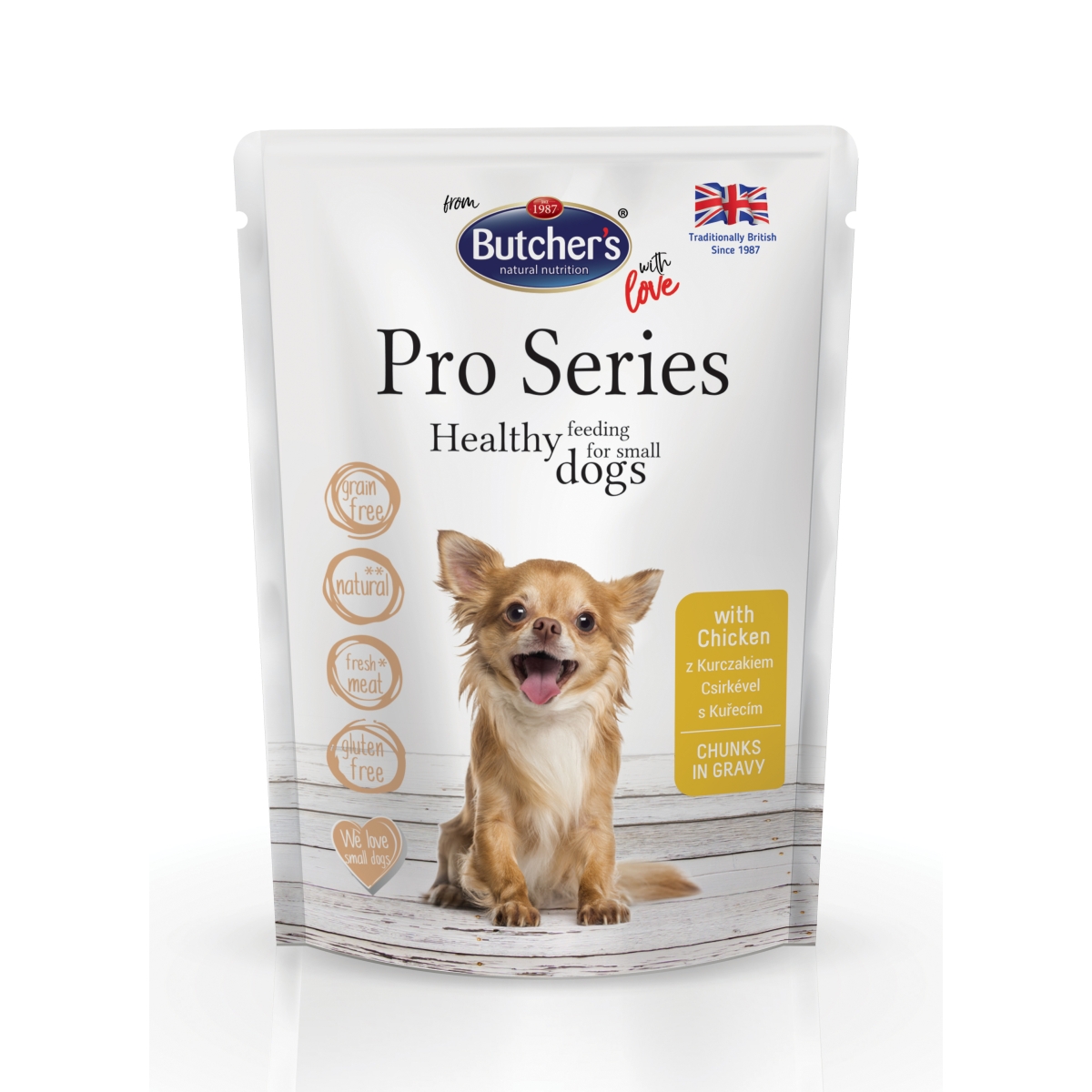 Butcher's Pro vištienos konservai šunims, 100 g - 