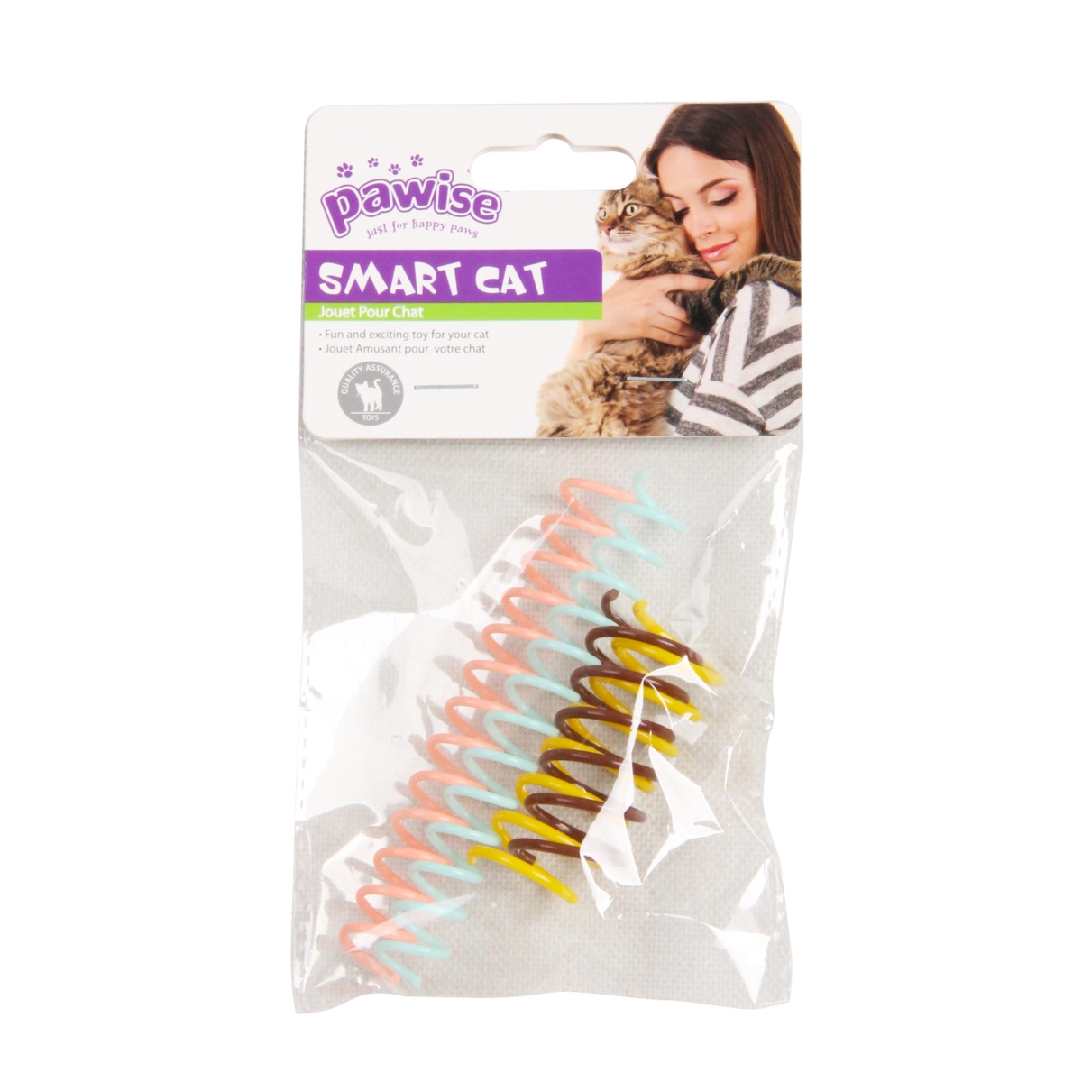 PAWISE ŽAISLAI KATEI SPIRALINĖS SPRAY FORMOS, 4 ŽAISLAI - 