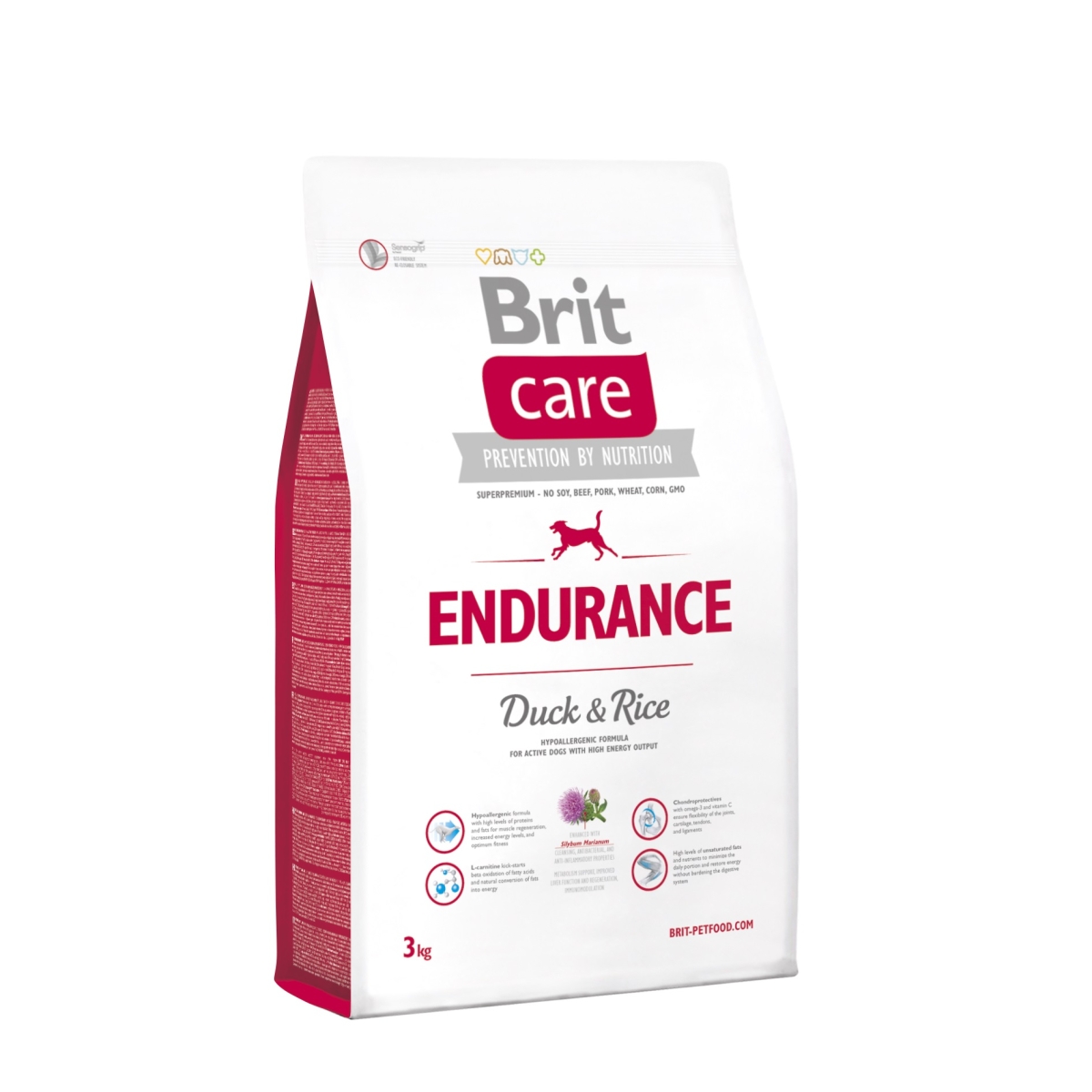 Brit Care sausas maistas šunims su antiena, 3kg - 