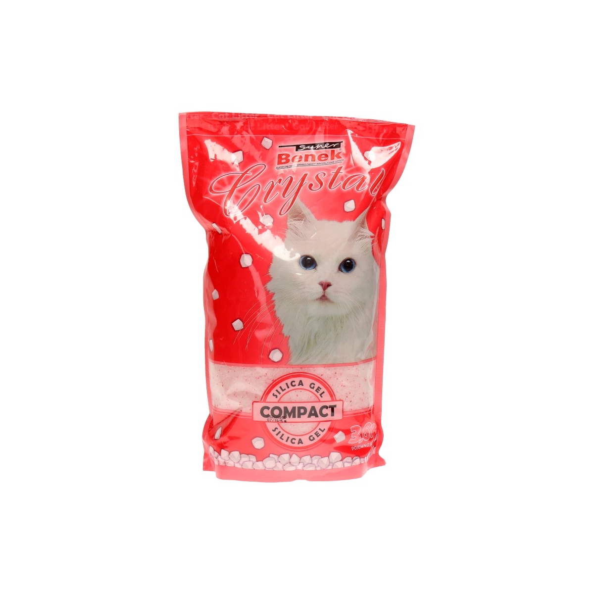 Certech Benek Crystal natūralaus kvapo kraikas katėms, 3,8 L - 