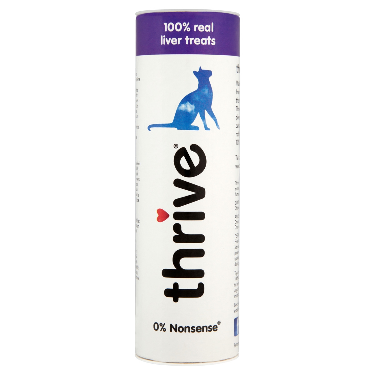 THRIVE SKANĖSTAI KATĖMS SU VIŠTIENOS KEPENĖLĖMIS, 25 G - 