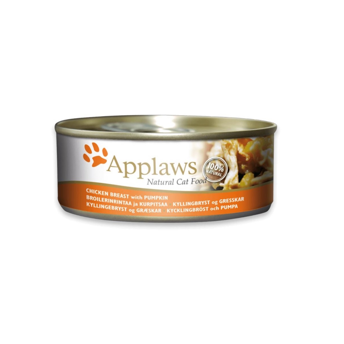 Applaws konservai katėms su vištiena ir moliūgu, 70 g