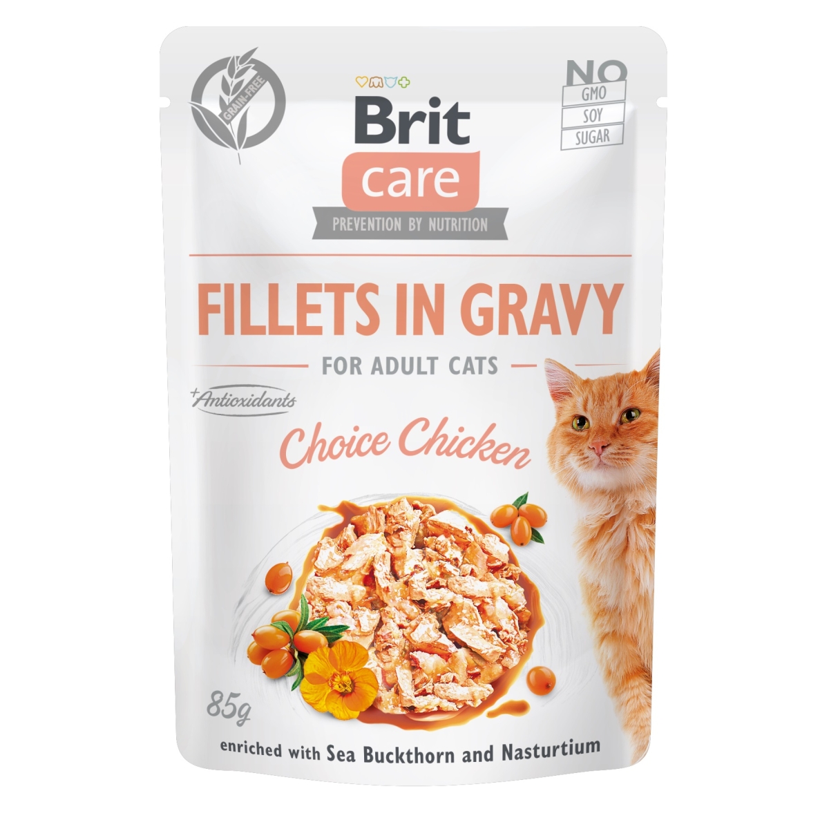 Brit Care konservai katėms su vištiena, 85g - 