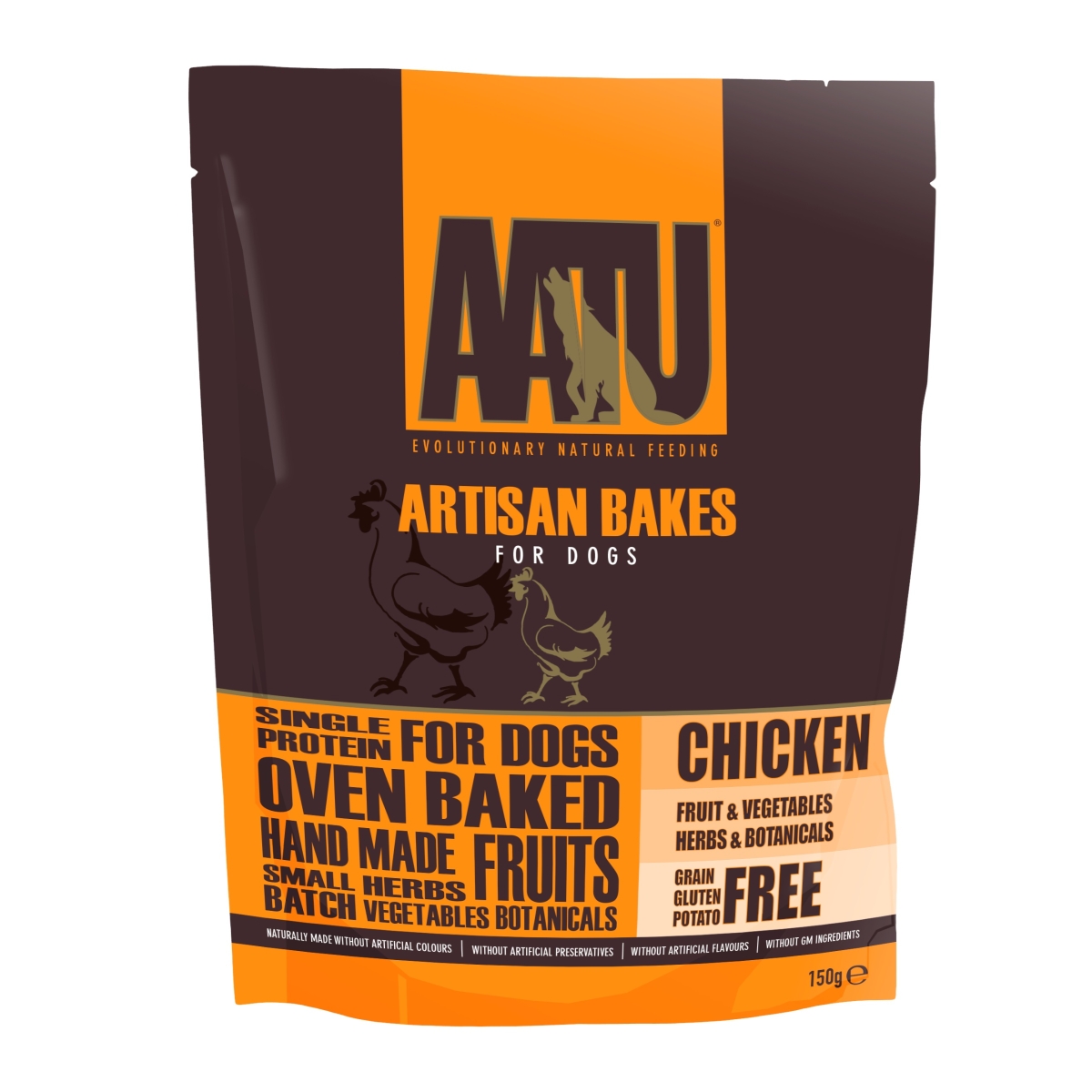 Aatu Artisan Bakes skanėstas šunims su vištiena 150 g - 