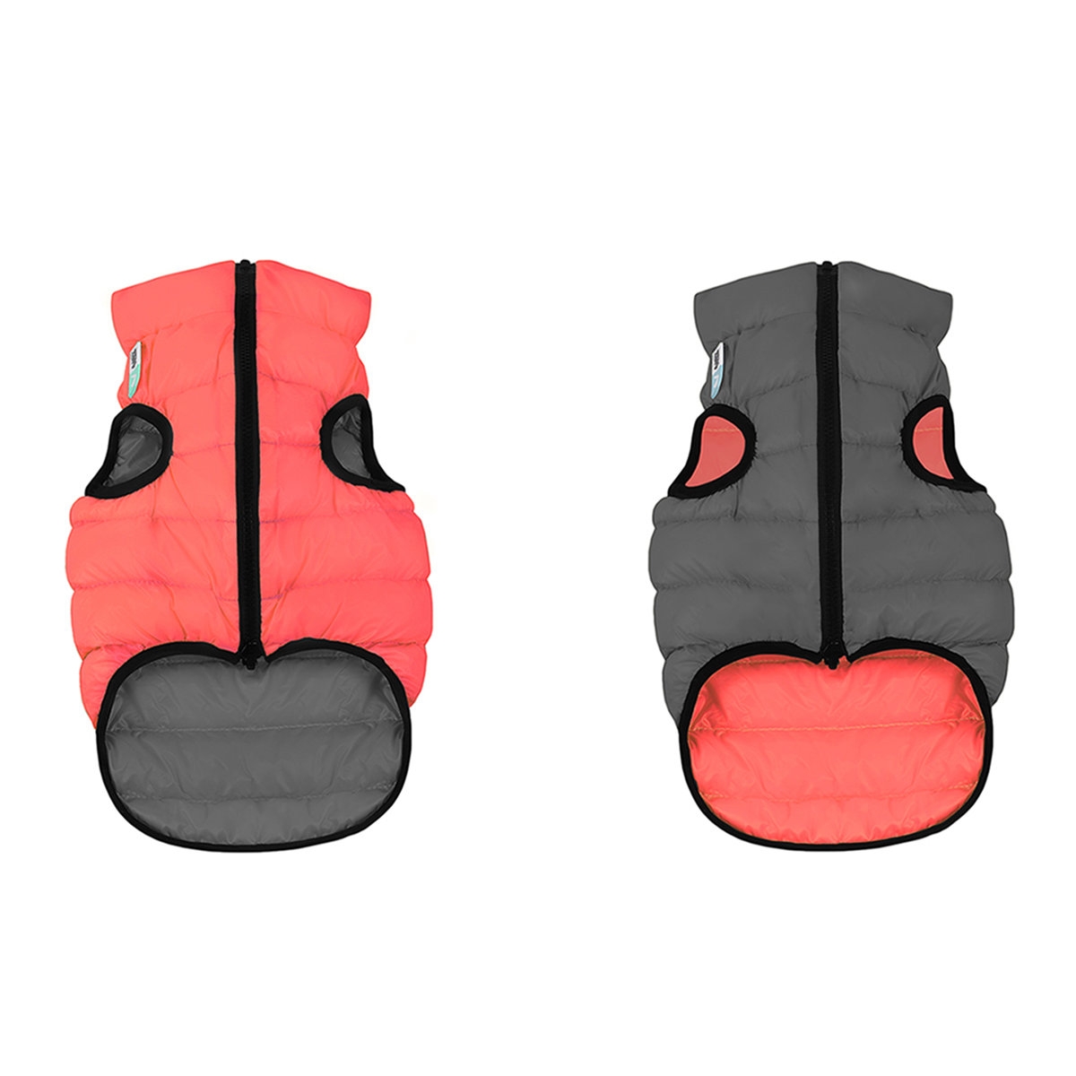 Collar Airyvest liemenė šunims,  XS, 25 cm,  koralinė/pilka - 
