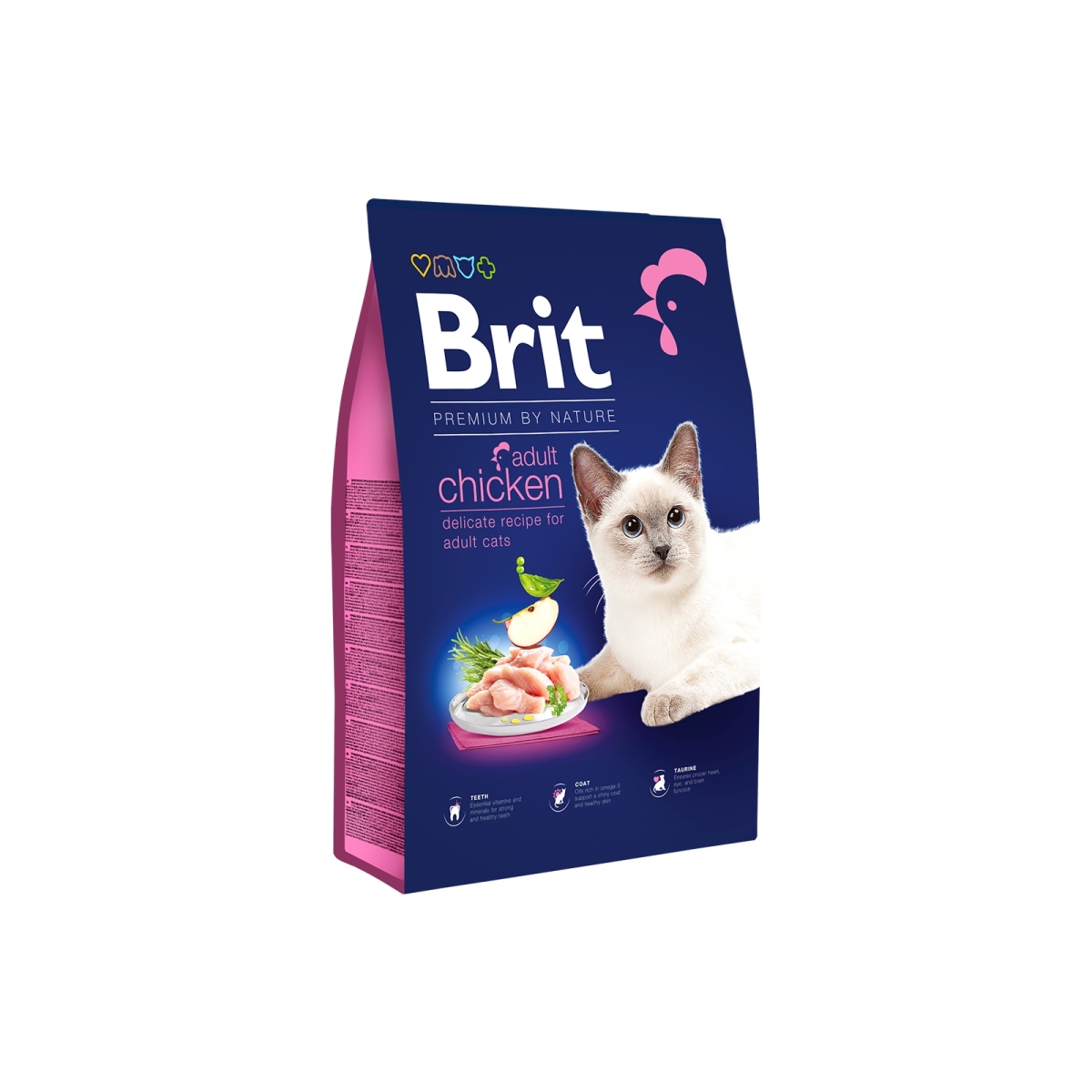 Brit Premium complete maistas katėms su vištiena 300g - 