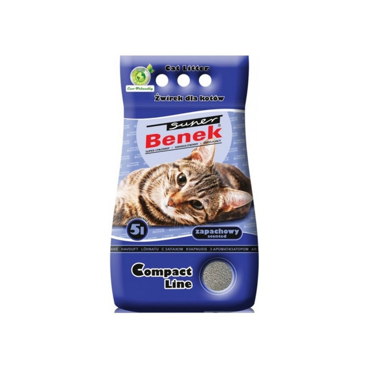 Certech Super Benek jūros kvapo kraikas katėms, 5 L - 