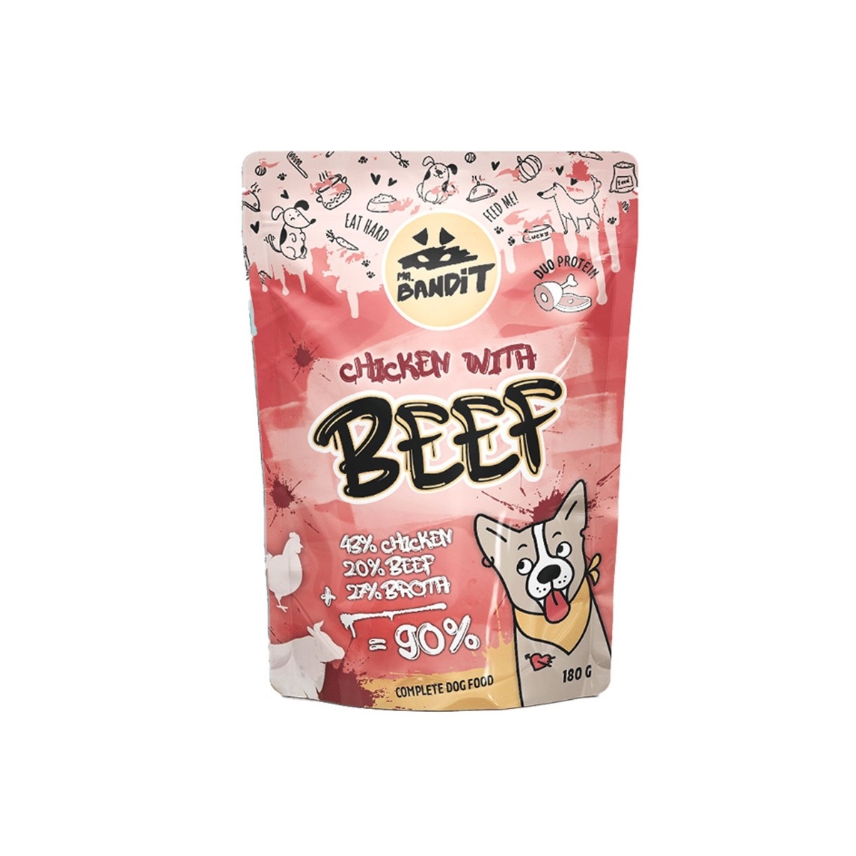 Mr. Bandit konservai šunims (dovana!) - 