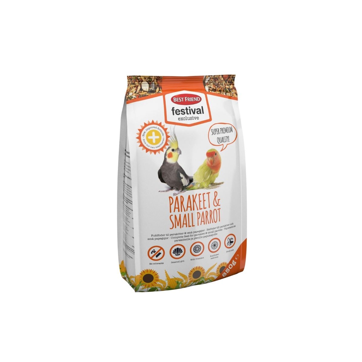 Best Friend Festival Exclusive papūgų lesalas, 850 g - 
