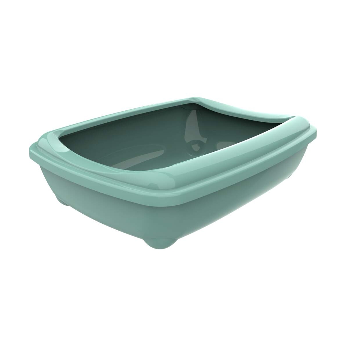 MODERNA ARIST-O TUALETAS KATĖMS, ŠVELNIAI ŽALIOS SPALVOS - 