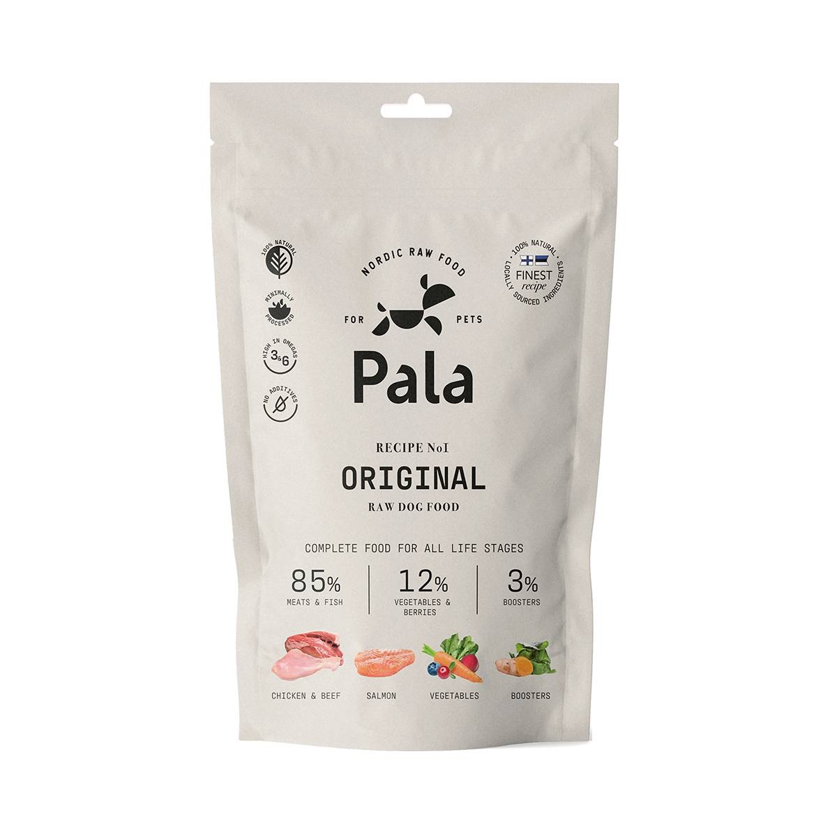 Pala Original natūralus maistas šunims, 100 g - 
