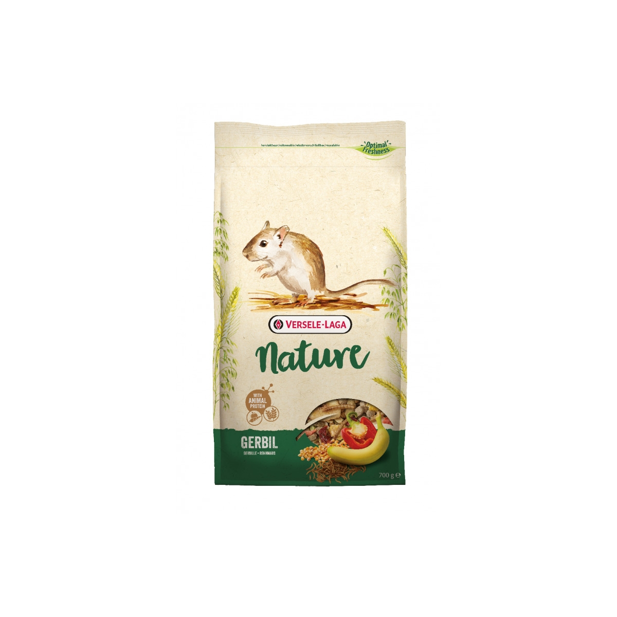 Versele-Laga Gerbil Nature sausas maistas žiurkėnams ir pelėms, 700g - 
