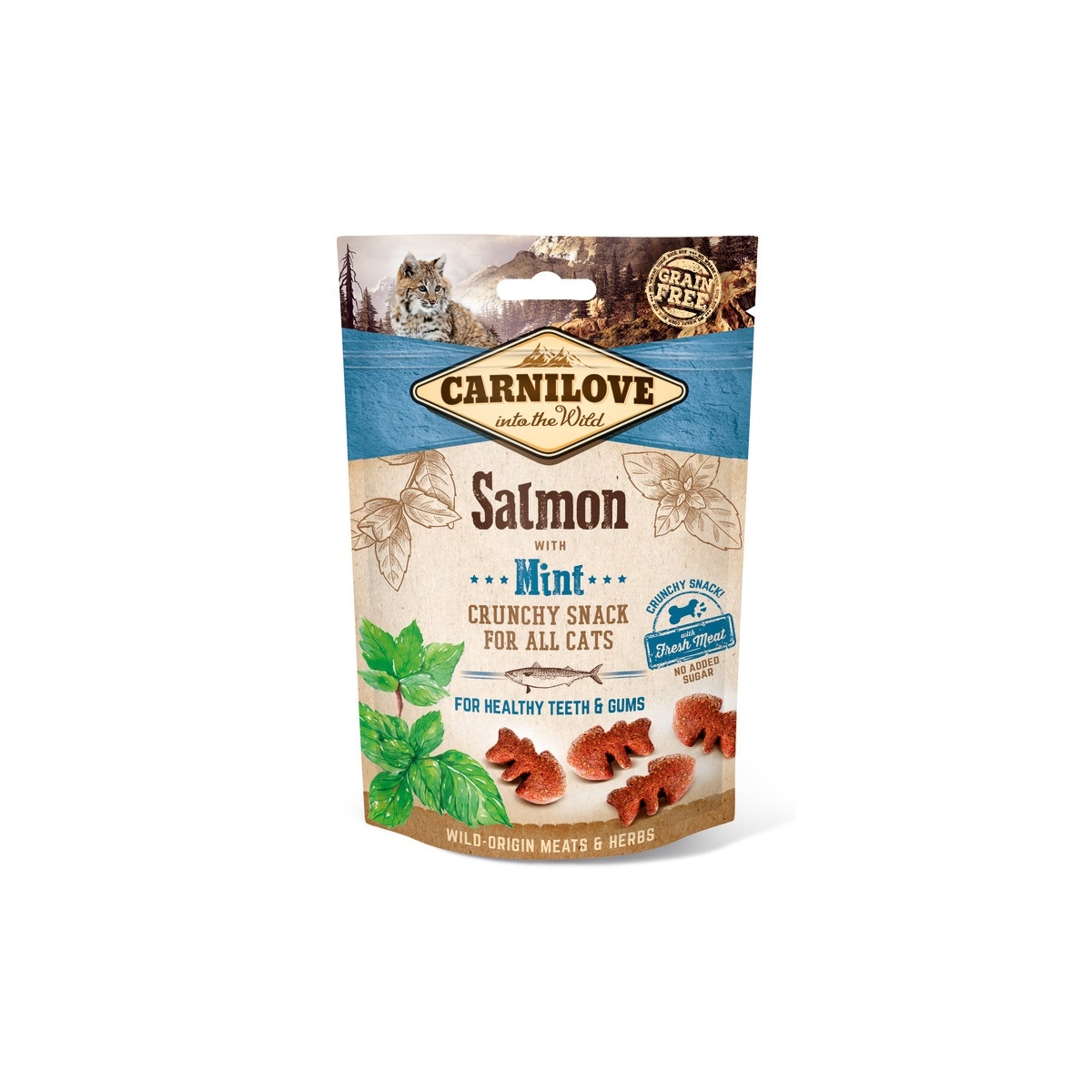Carnilove skanėstai katėms su lašiša, 50g - 