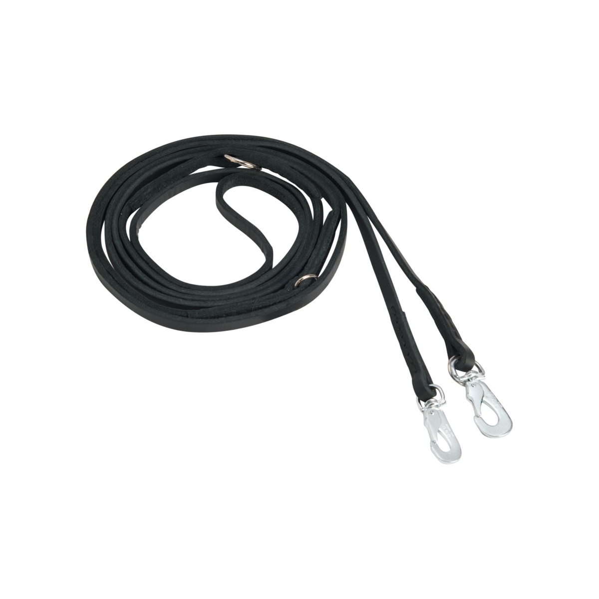 Feel daugiafunkcinis odinis pavadėlis šunims, 8 mm x 1,5–3 m, juoda - 