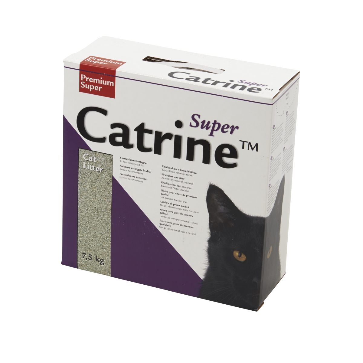 Catrine Premium Super kraikas katėms, 7,5 kg - 