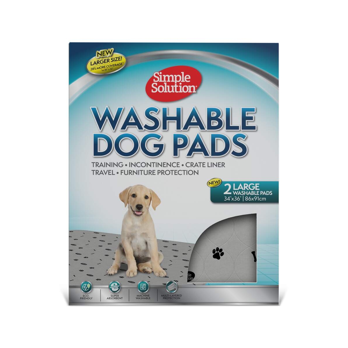 SIMPLESOLUTION PLAUNAMOS KELIONINĖS PALUTĖS, 2 VNT, L DYDŽIO - 