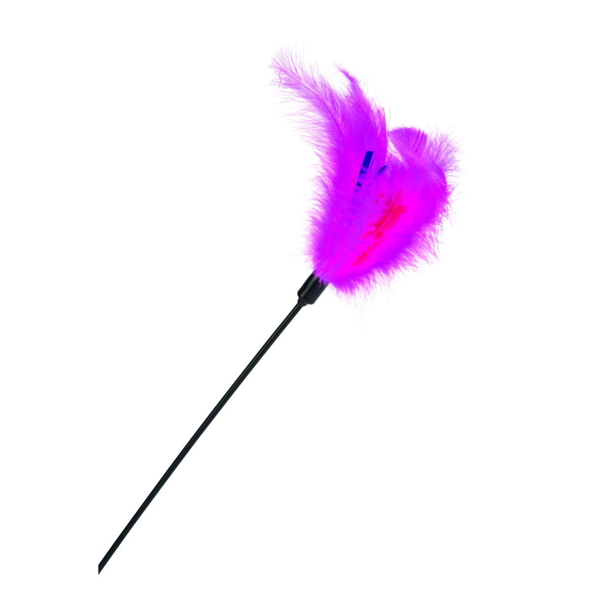 Beeztees plunksnelė žaislas katėms, 45 cm, rožinis - 