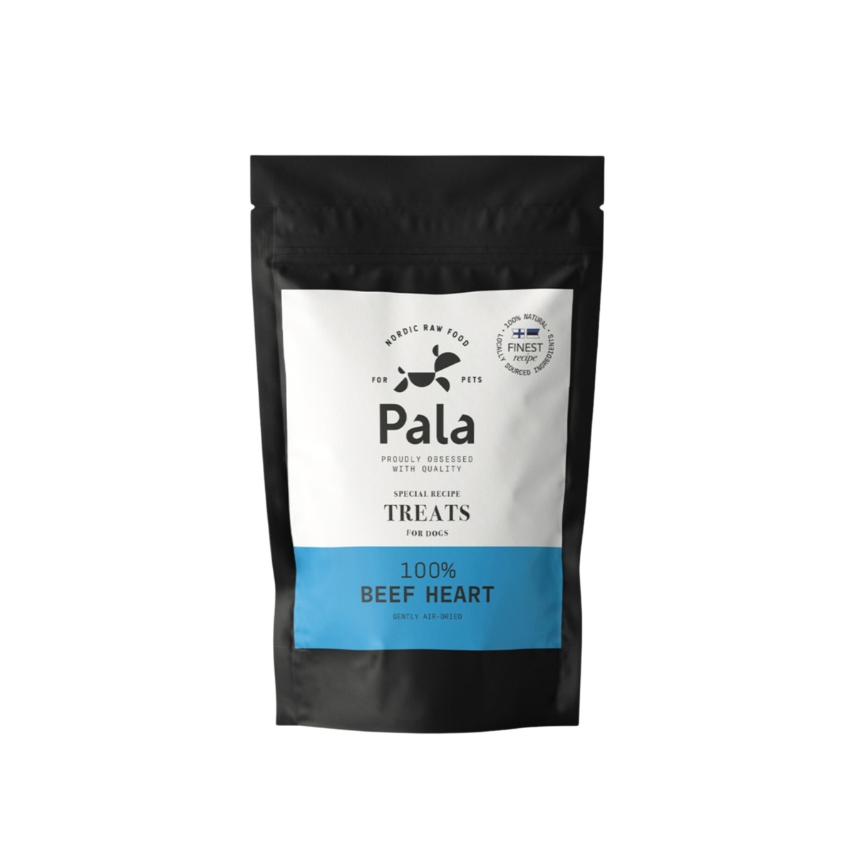 Pala jautienos širdies skanėstai šunims, 100g - 
