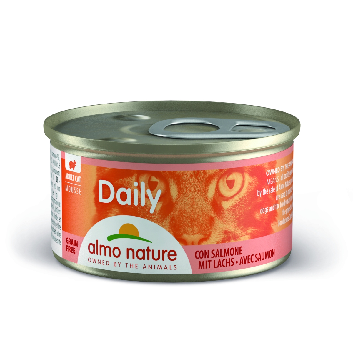 BF Almo Nature konservai katėms su lašiša, 85 g
