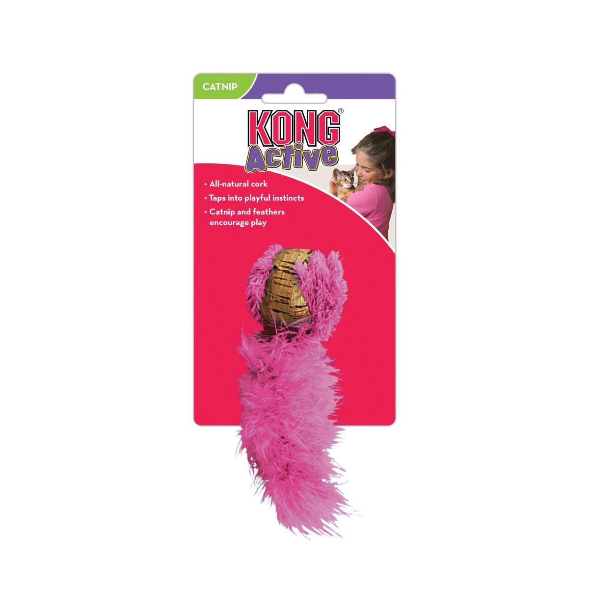 KONG ACTIVE ŽAISLAS KATĖMS KAMŠTINIS KAMUOLIUKAS - 