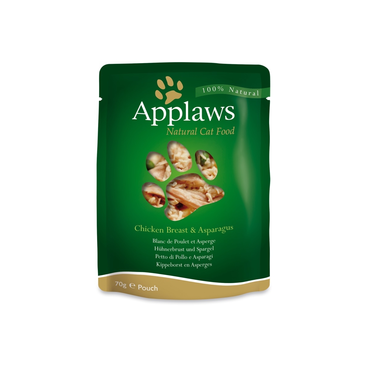 Applaws Chicken/Asparagus konservai katėms, 70g