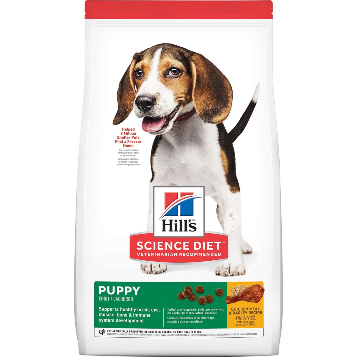 Hill´s Science Plan Puppy Medium Chicken sausas maistas su višt. 2,5kg - 