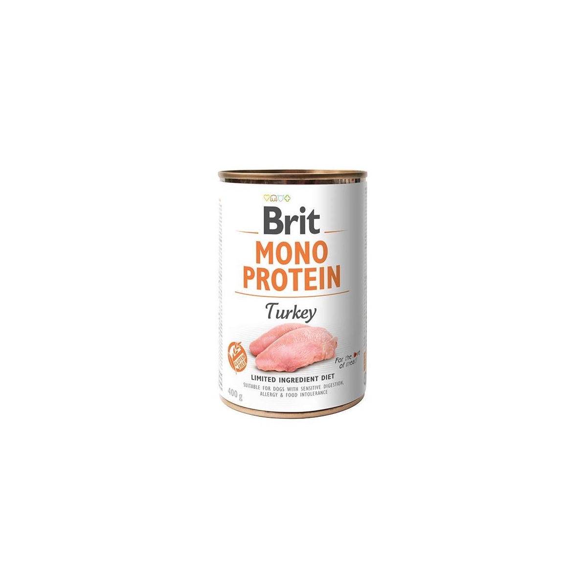 BRIT CARE KOERA KONSERV MONO PROTEIN KALKUN 400G* - 
