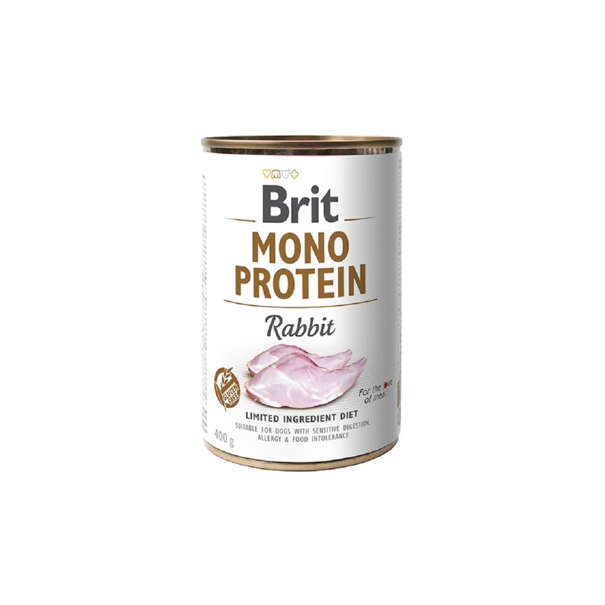 Brit Care Mono Protein konservas šunims, triušiena, 400g - 