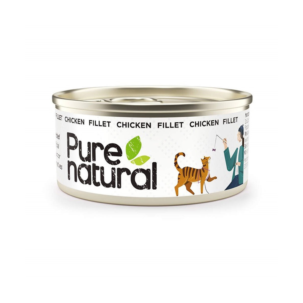 Purenature konservai katėms su vištiena, 70 g -  1