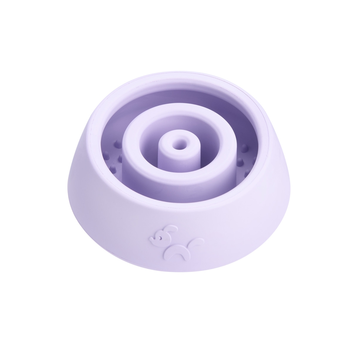 Little & Bigger šuns žaislas, Lick-a-Treat Puzzle, violetinis, 12 cm - 