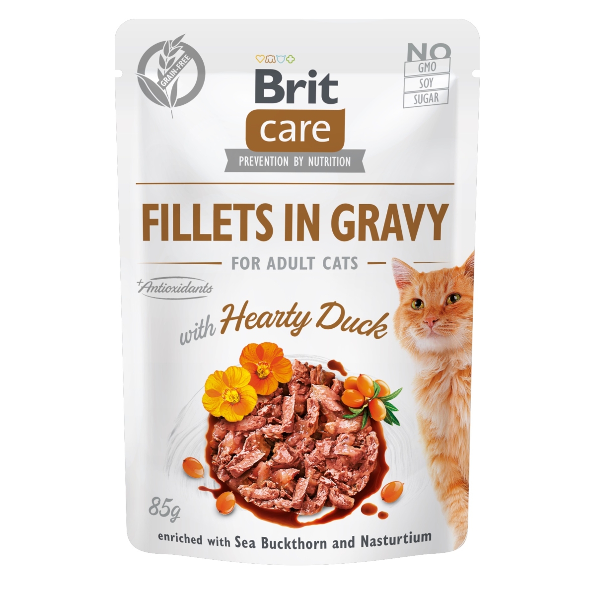 Brit Care konservai katėms su antiena, 85g - 
