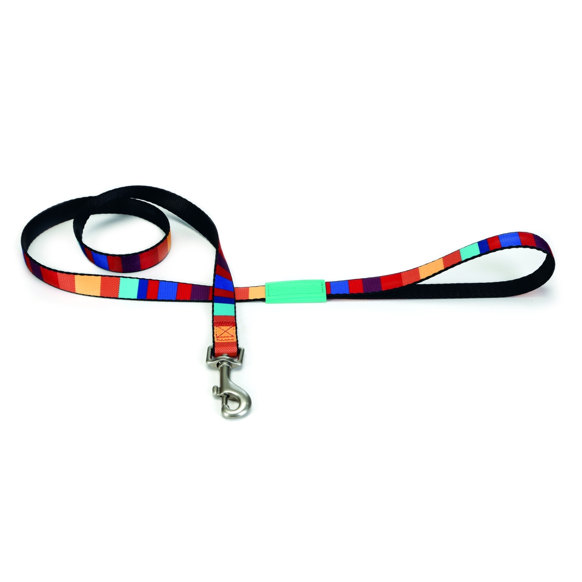 Beeztees Linio pavadėlis šunims, 120 cm X 15 mm, spalvotas - 