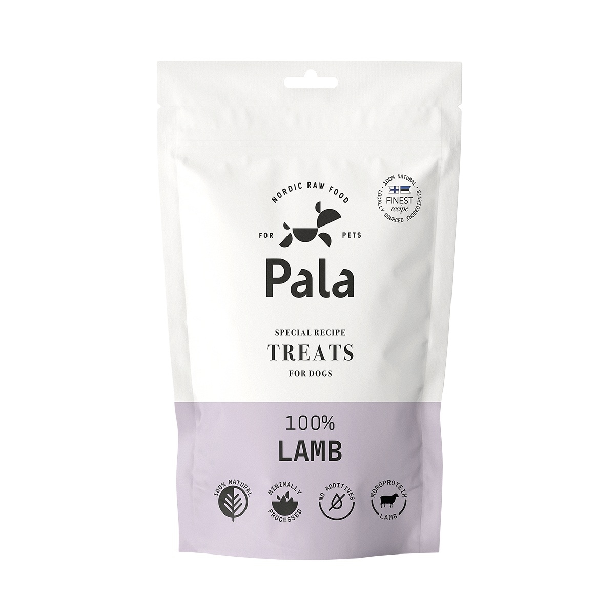 Pala skanėstai šunims, su ėriena, 100g - 