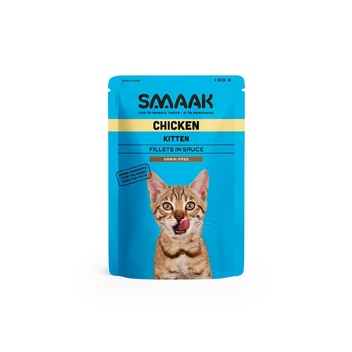 SMAAK konservai kačiukams su vištiena, 100 g - 