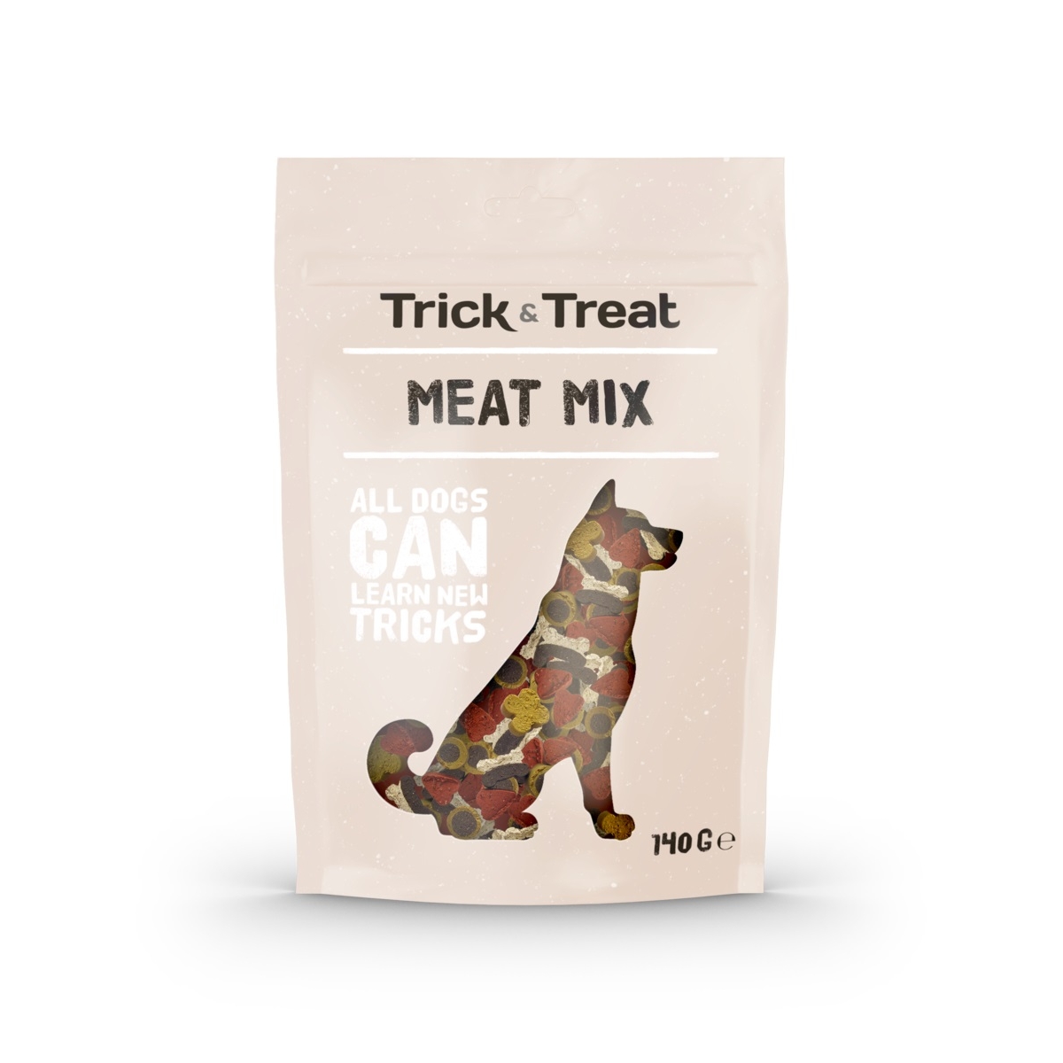 Trick&Treat skanėstai did. šunims, su jautiena, ėriena, vištiena, 140g - 