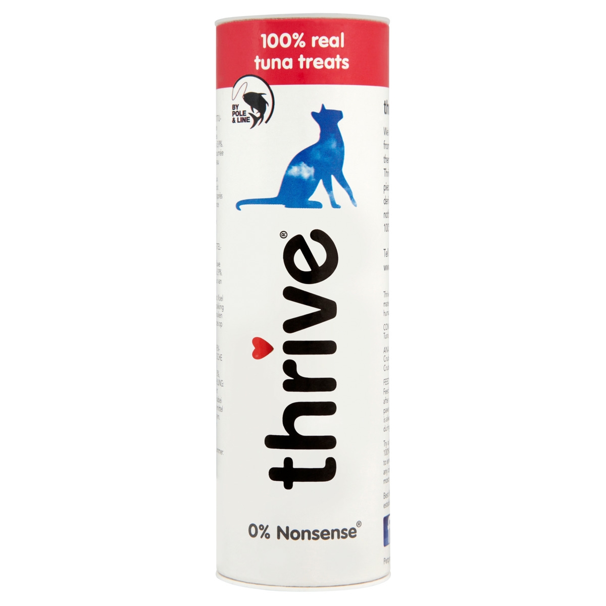 THRIVE SKANĖSTAI KATĖMS SU TUNU, 25 G - 