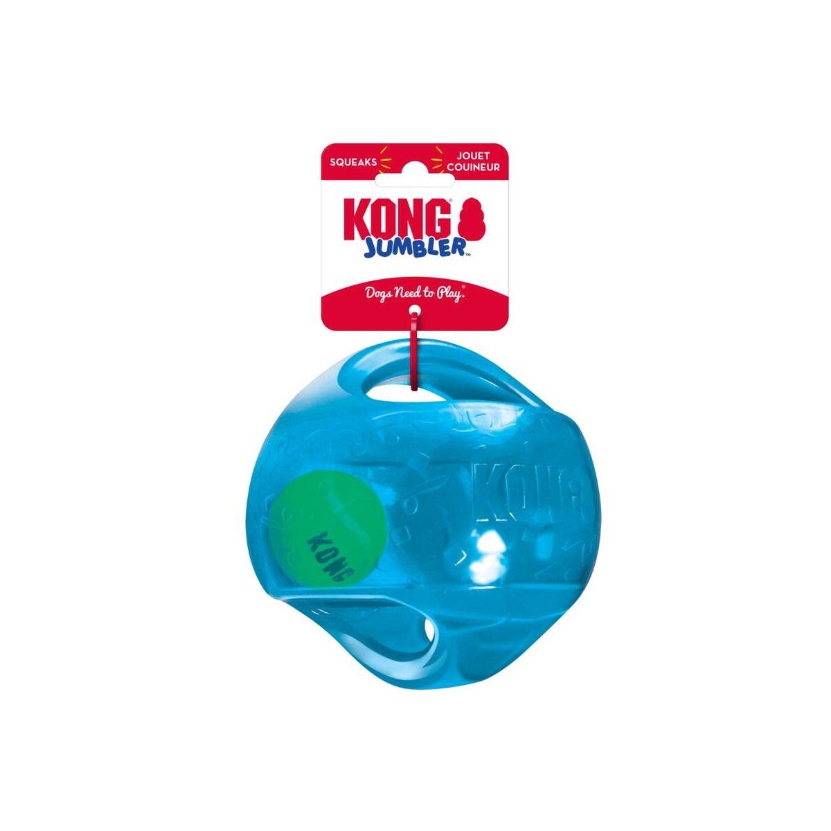 KONG JUMBLER ŽAISLAS ŠUNIMS KAMUOLYS, M/L DYDŽIO - 