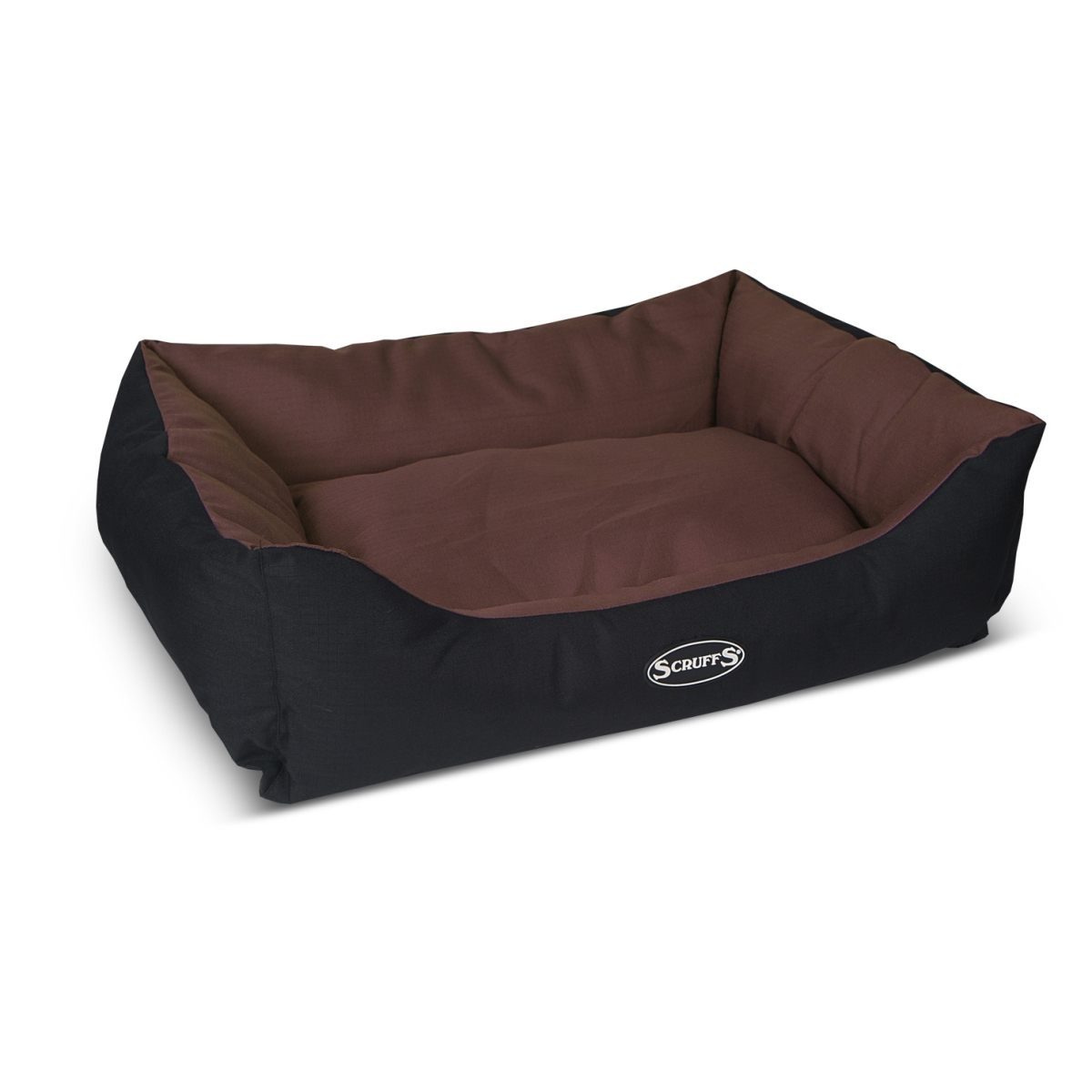 Scruffs Expedition Box guolis šunims 75x60 cm, šokoladinė