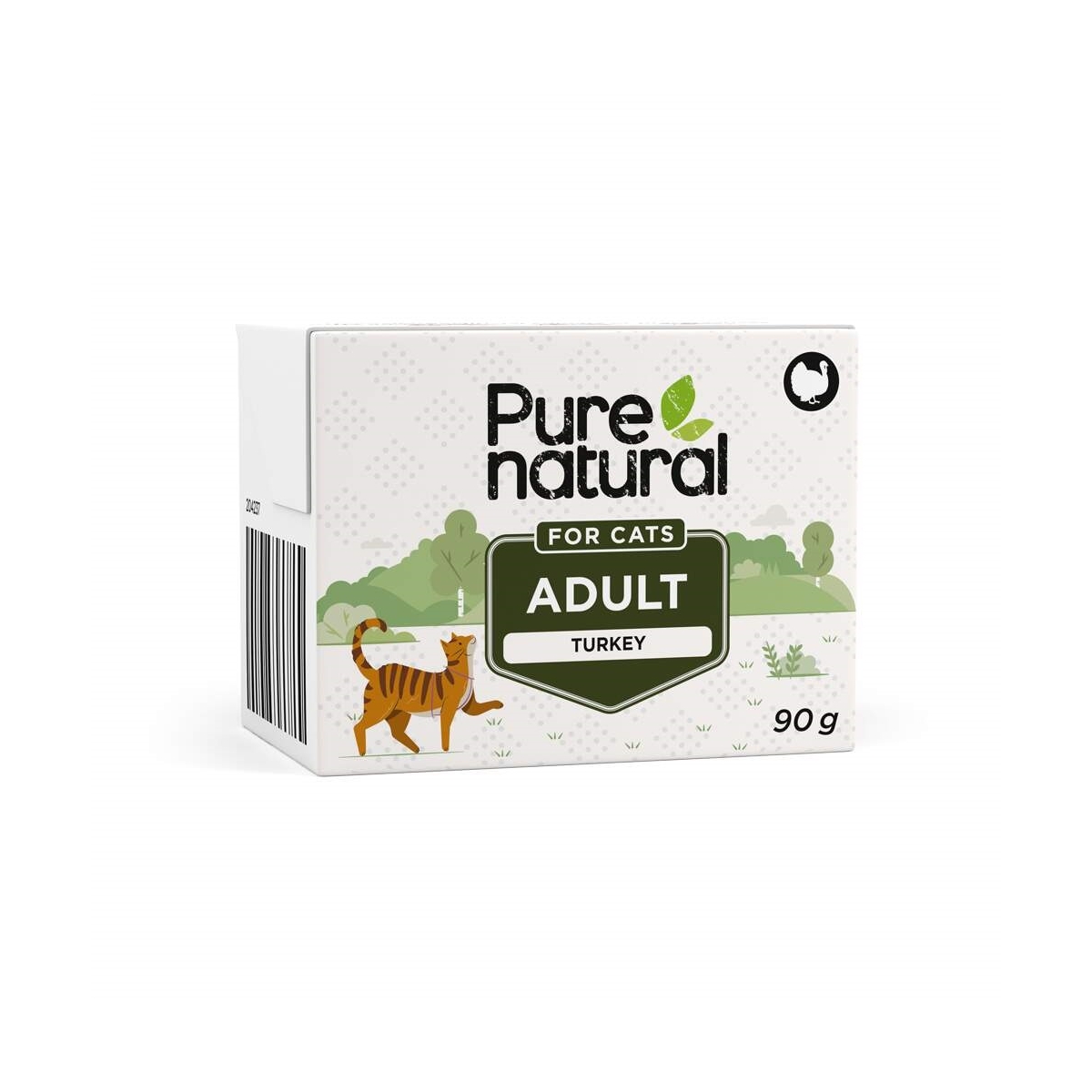 Purenatural konservai katėms su kalakutiena, 90 g - 