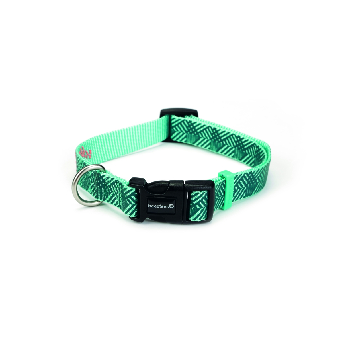 Beeztees Geo antkaklis, 20-30 cm, žalias - 
