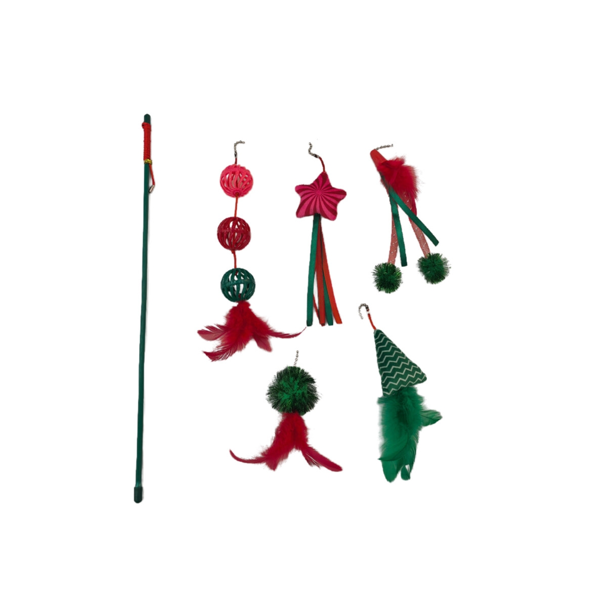 Meow & Me lazdelė katėms su keičiamais priedais - 