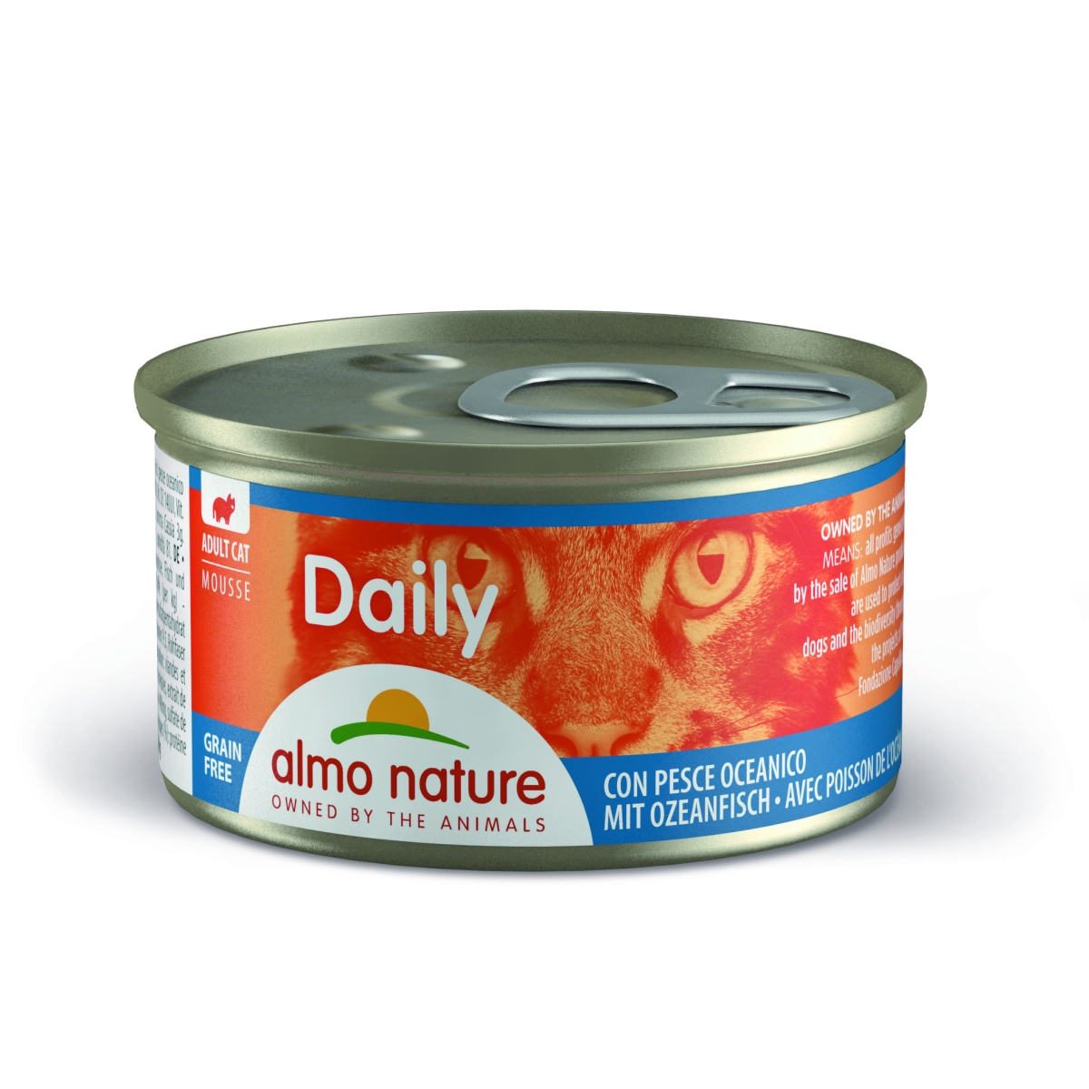 BF Almo Nature konservai katėms su žuvimi, 85 g - 