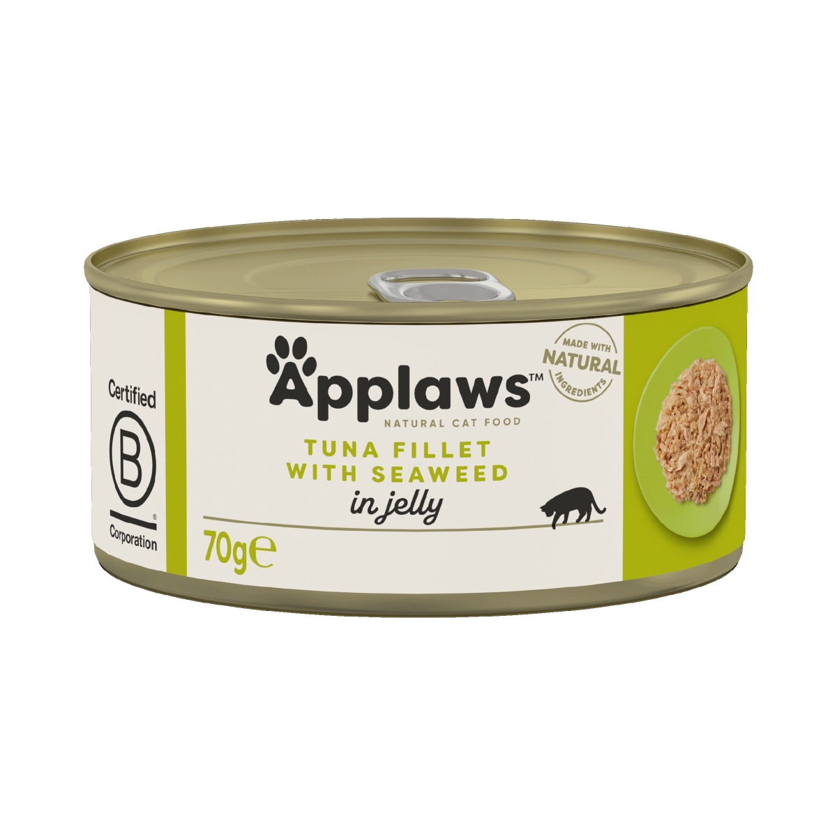 Applaws konservai katėms su tunu ir jūr.dumbliais, 70g - 