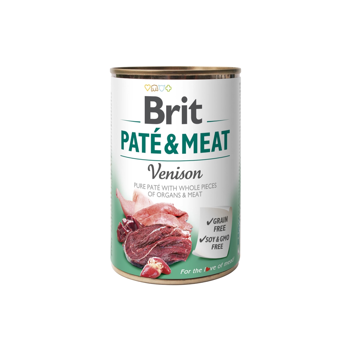 Brit Care šunų konservai su elniena 400 g	 - 