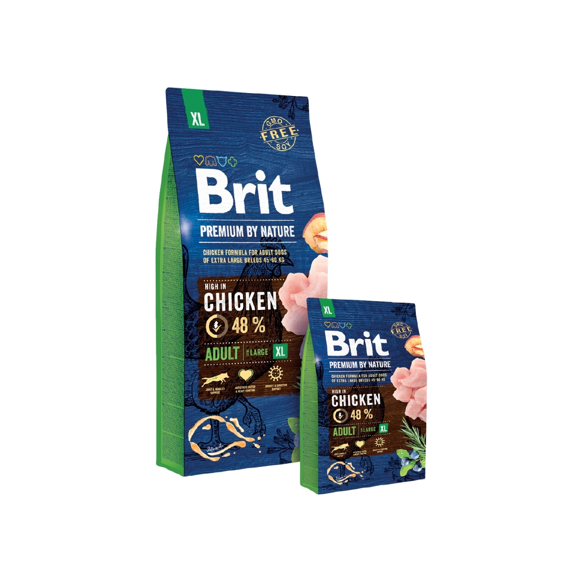 Brit Premium xl maistas šunims su vištiena 15kg - 