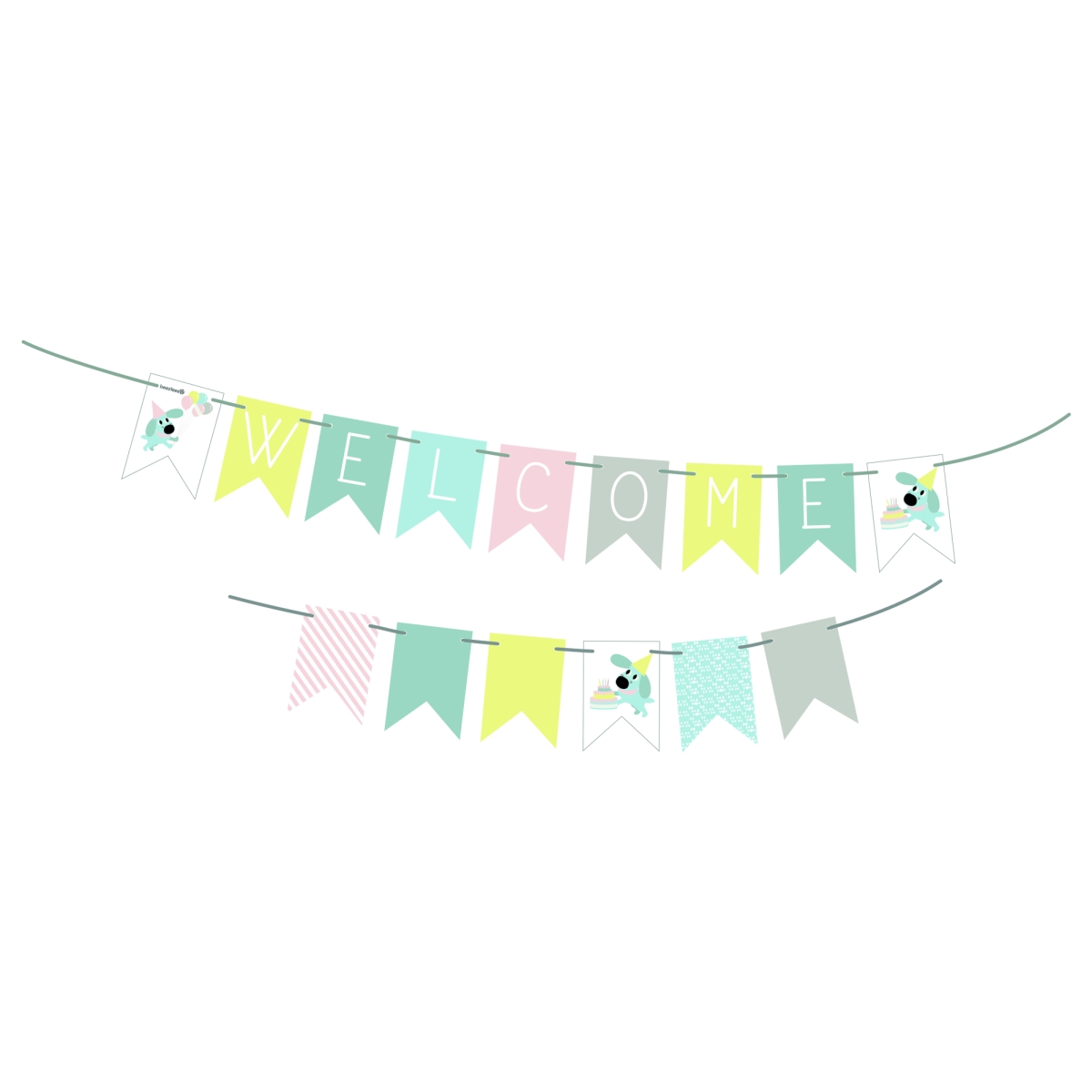 Beeztees Puppy vėliavėlės, 15 vnt - 