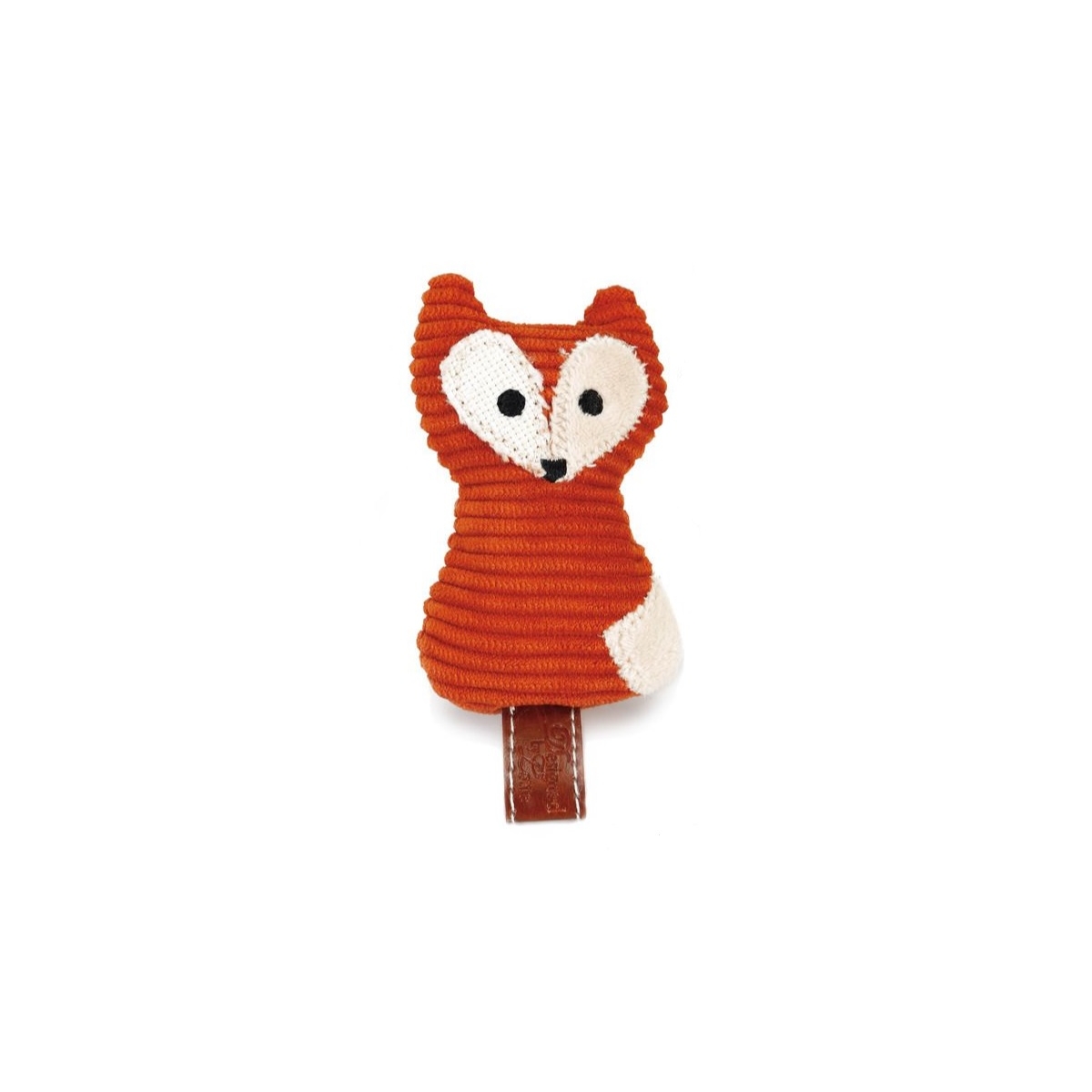 Beeztees DBL Fox žaislas katėms, 9 cm, oranžinis